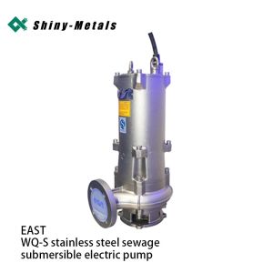 Buy cheap East Wq-S Stainless Steel Sewage Submersible Electric Pump from wholesalers
