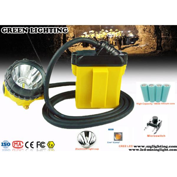 10400mAH Coal Mining Lights Corded Style Rechargeable Li - Ion Battery