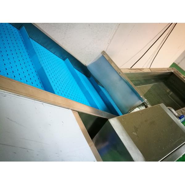 industrial automatic fruits and vegetables washing machine for high pressure air bubble with water circle device