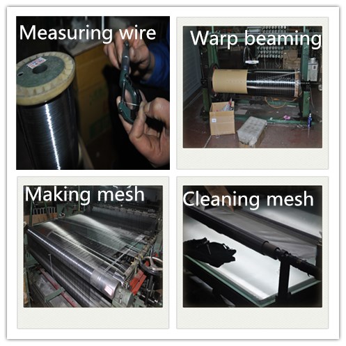 Super Precision Plain Weave Wire Mesh Stainless Steel For Printing Cirbult Board