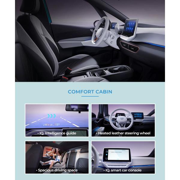 Left Steering Fast Charge 0.67h Volkswagen ID3 EV Electric Car 150km/H