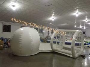 Quality clear bubble camping  tent for sale inflatable transparent bubble tent with room transparent tent wholesale