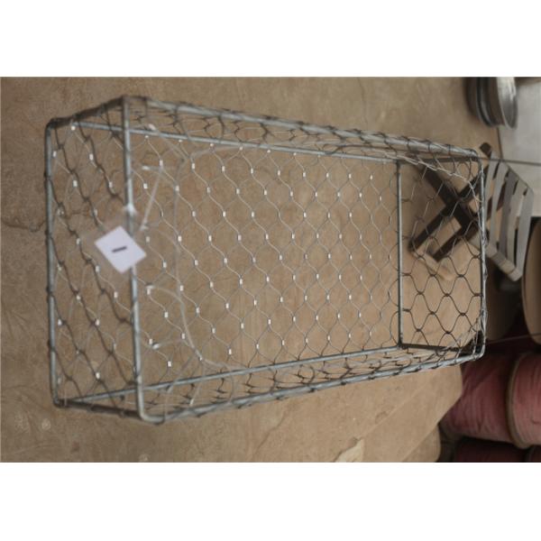 Black And Silver Stainless Steel Mesh Bag With Multiple Rope Construction