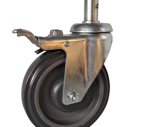 stainless steel shelving caster