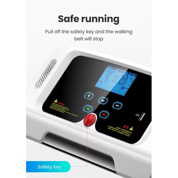 BSCI Folding LED Screen Home Fitness Sports Treadmill