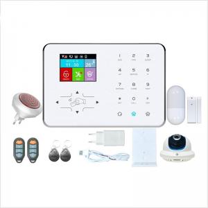 Quality Glomarket Tuya WIFI+GSM/GPRS Home Alarm Security System With Motion Detector Wireless Anti Theft Security Alarm wholesale