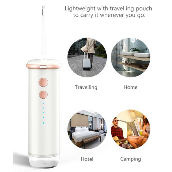 200ml Mini Water Flosser Oral Irrigator Supplier IPX7 Level 2000mAh Battery