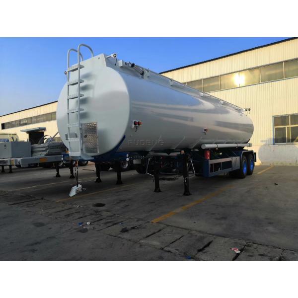 Tri-Axles Fuel Tanker Semi Trailers 6 Compartments Crude Oil Tanker Trailers