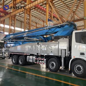 Quality HOWO 8x4 Chassis Concrete Pump Truck 371HP Euro2 wholesale