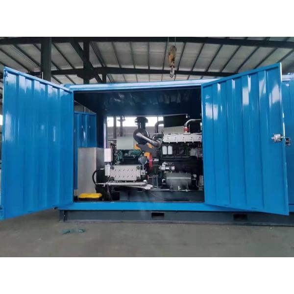 1500bar Industrial Pipeline Cleaning Equipment Diesel Hydro Jet Machine