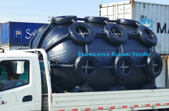 Oil Tanker Ship Boat Bumper Marine Pneumatic Rubber Fender D3.3L6.5m
