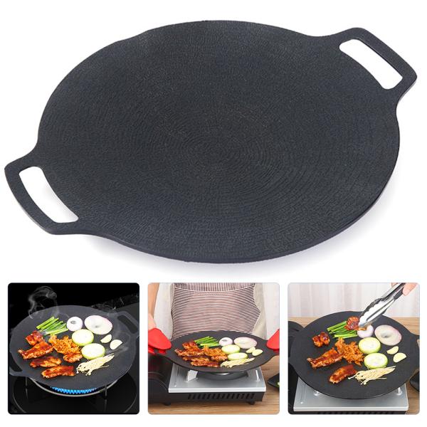 Multipurpose Korean Style Stovetop Grill Pan Die Cast Aluminum Raffinate Outdoor