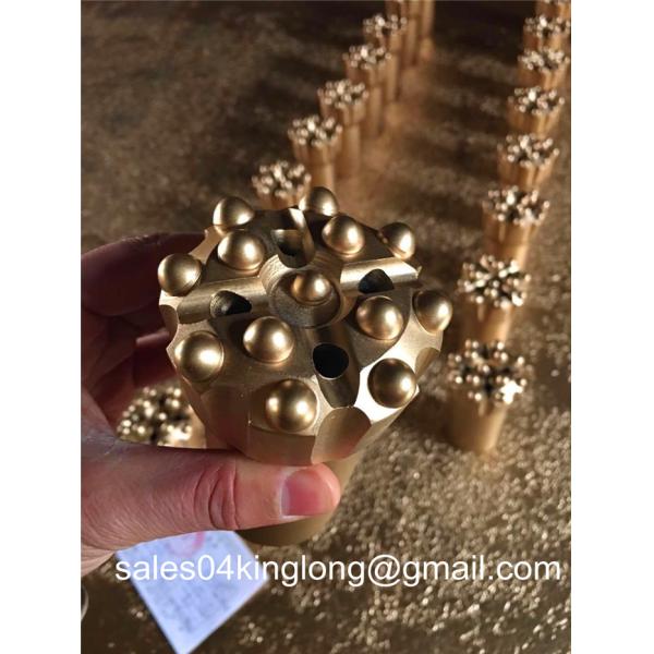 Hard Rock Carbide 36mm button bits 11degree 7 tapered buttons bit for Mining