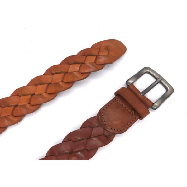 Fashion Mens Casual Leather Belt With Metal Clip Customized Size