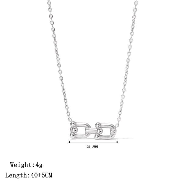 Stainless Steel Pendant Necklace for Women Retail
