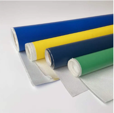 Silicone coated Basalt Fiber cloth Exhaust pipe insulation basalt fire insulation cloth fabric