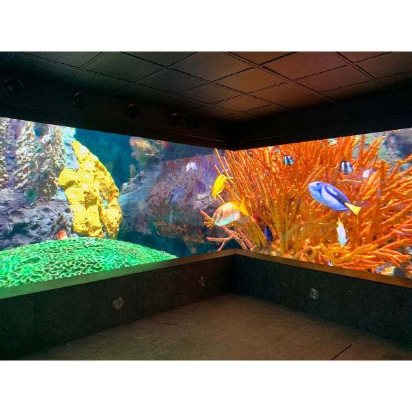 2200nits High Brightness RGB LED Display 1/16 Scanned Coated Steel Plate