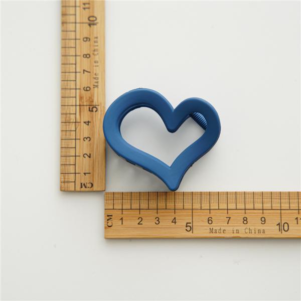 Candy color love heart resin girls grab clip store accessories ins hairpin plastic new clip headwear spot wholesale