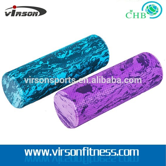 Ningbo Virson Exercise solid EVA foam Roller , Mixed Color Yoga Foam Roller