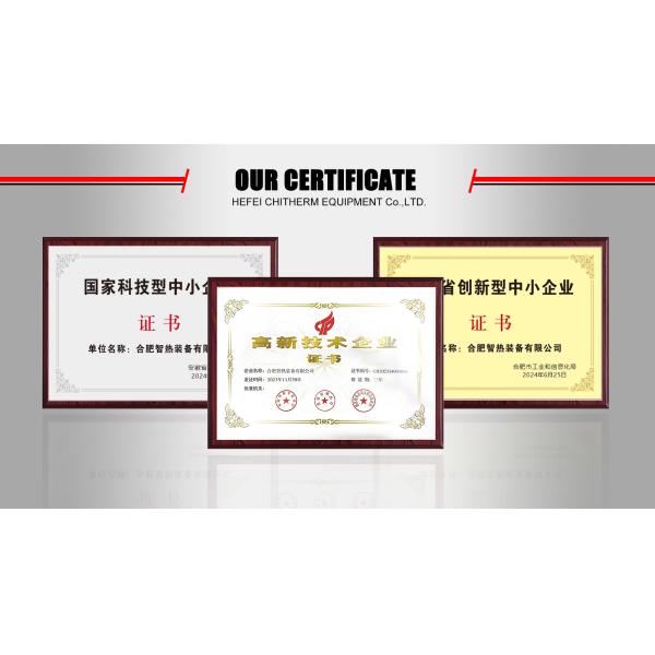 500C Vertical Vacuum Tube Furnace For Firing Electronic