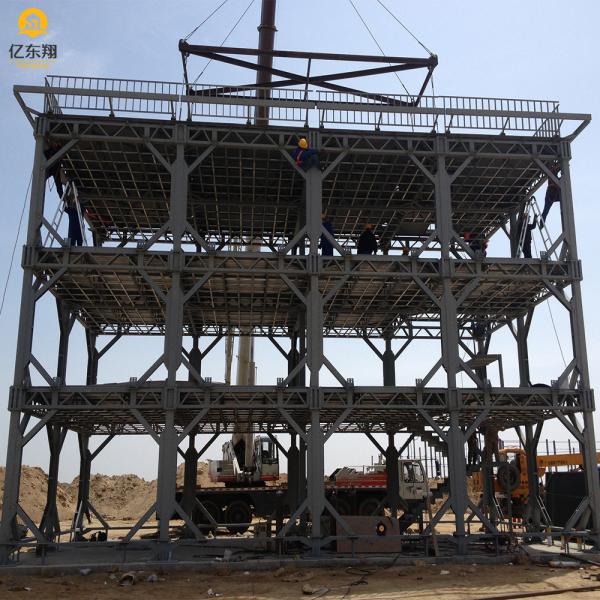 Multi Storey Steel Building with Q355 Q235 Frame and Sandwich Panel Cladding
