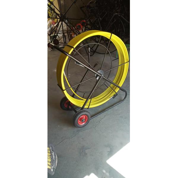 4.5mm-18mm Fiber Optic Cable Pulling Duct Rod FTTH Fibreglass Duct Rodder