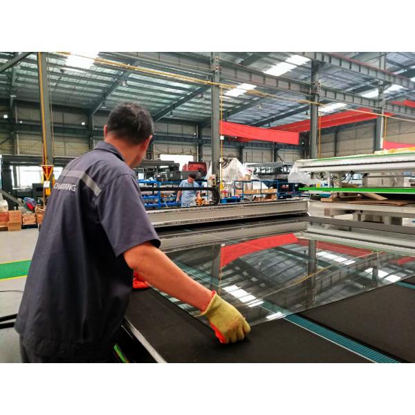 20S Automatic Glass Cutting Table Glass Cutting Machinery For Insualting Glass Sharping