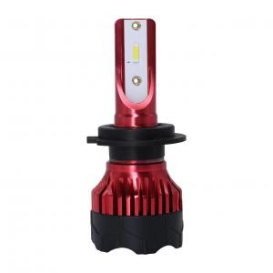 China 25W Auto Headlight Led Lamp H1 H4 H7 H11 For Car Styling Motorcycle Red Aluminum on sale