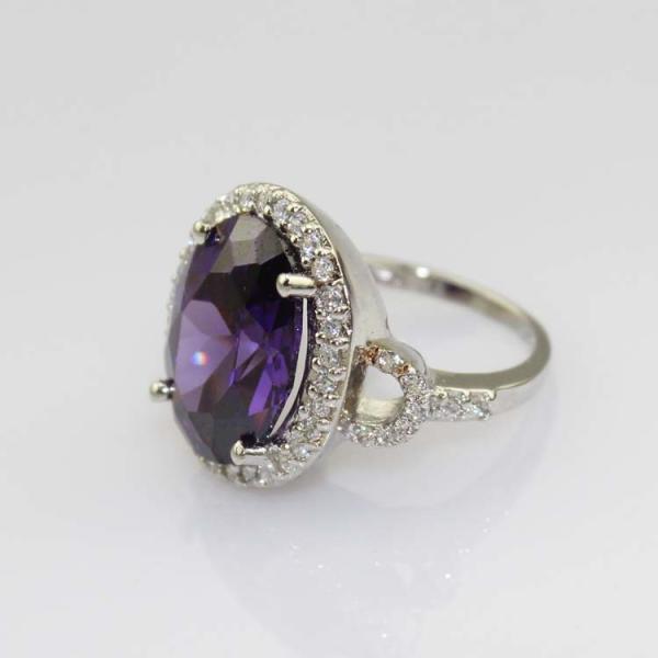 925 Silver 11mmx15mm Oval Champagne Citrine Ring Gemstone Jewelelry (R0090)