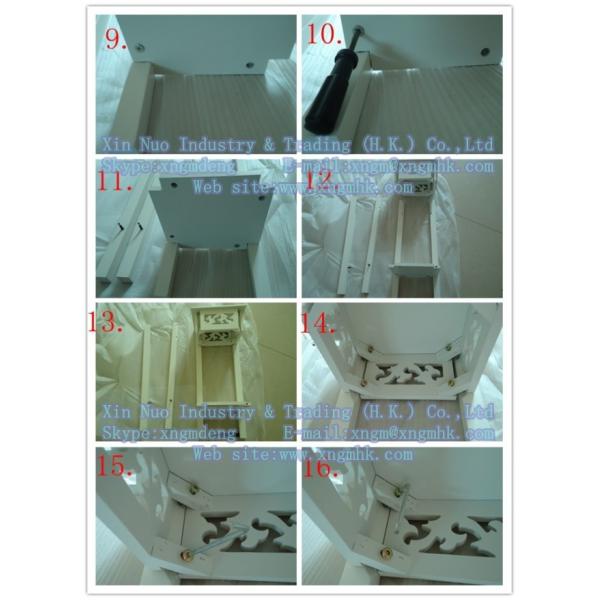 Wooden table, wooden flower pot holder, wooden living room furniture