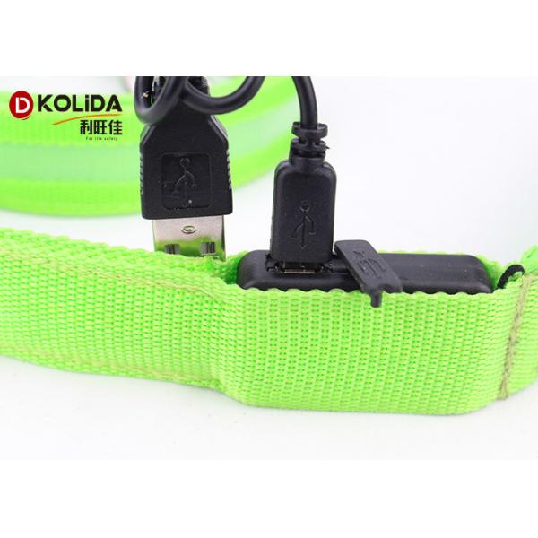 High Visibility Polyster Heavy Duty Retractable Dog Leash With Colorful Ribbon Fabric