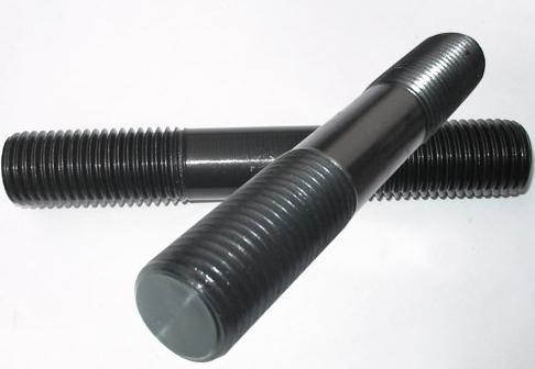 High Tensile Carbon Steel Double End Threaded Stud Bolts in Customized Size for Industrial