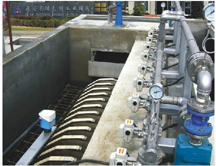 6.2KW 30 Pcs Slurry Dewatering Machine Rotary Disc Filter 8300T/D Sludge Thickener