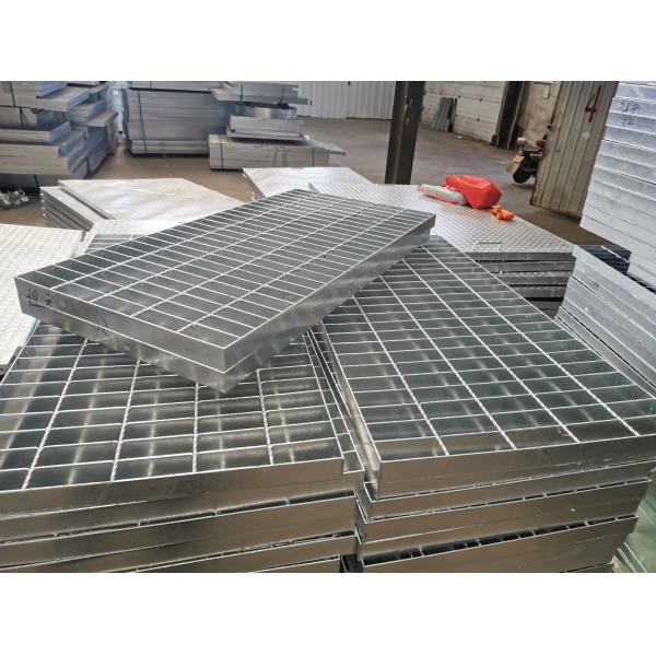 Anti Corrosion Steel Driveway Grating 1250mm Width For Chemical Plants