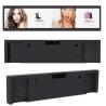 Indoor Stretched Display Screen 28 Inch LCD Advertising Display Wall Mounted for sale