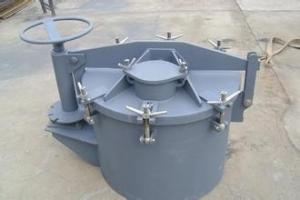 China Round Hatch Covers, Horizontally Opening Oil Tight Hatch Cover For Oil Tanker on sale