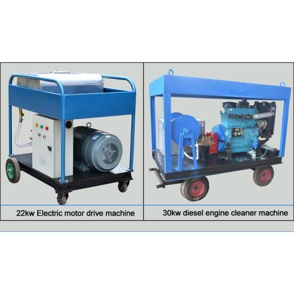 Diesel 500bar High Pressure Wet Sand Blasting Machine 22l/Min Water Flow