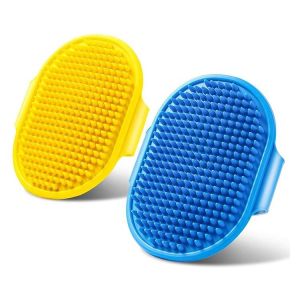 Quality Reusable Pet Hair Remover Brush , Pet Shampoo Brush 26x12cm wholesale