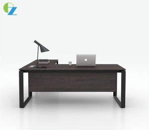 Quality Melamine One Person Executive Office Desk L Shaped For Manager wholesale