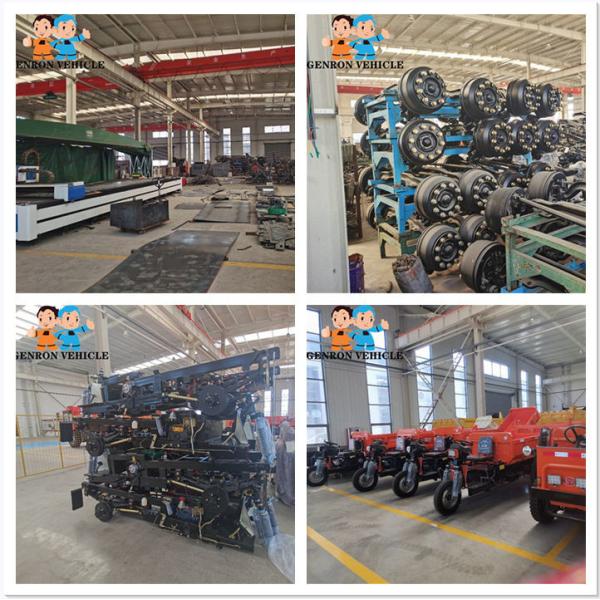 5 Tons 4x4 Mini Underground Mining Dump Truck Dumpper And Tipper 2.2 Cubic Meters