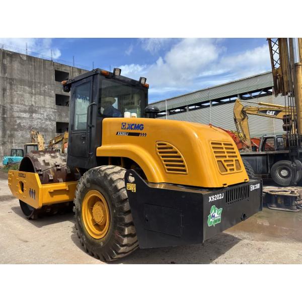 Used XCMG XS202J Single Drum Road Roller With Sheepfoot With Cheap Price