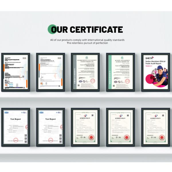 Custom Printed Recyclable Food Packaging Flexible Packaging Bag