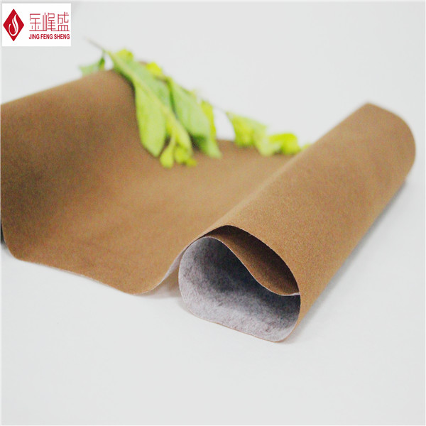 1.2D x 0.5mm Eco-Friendly Flocked Fabric , Nonwoven Velvet Fabric For Packing Lining