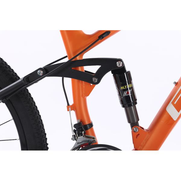 Custom OEM Bicicletas Alloy Soft Tail Bicycle GOMID Full Suspension Mountain Bike Bisiklet 4 Link SHIMANO Gear Cycle