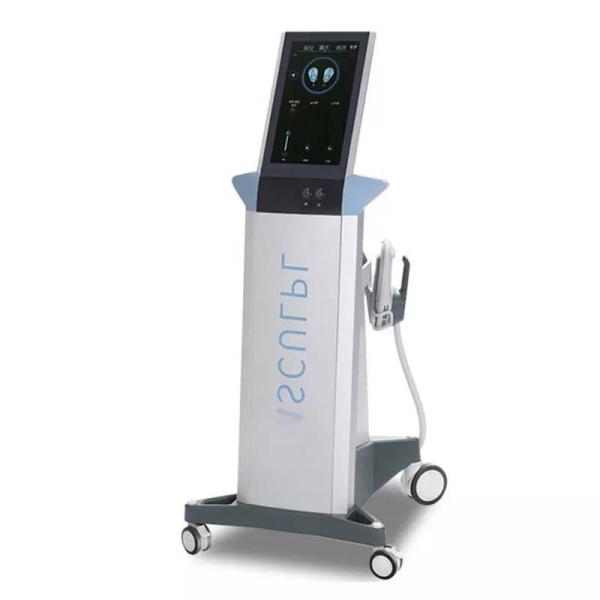 Cheap Touch Screen 13 Tesla Body Sculpting Machine , EM Sculpting Equipment for sale