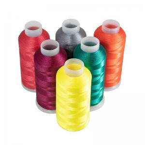 Quality Polyester Embroidery Thread 5000m 120D/2 for Embroidery Machine Projects and Production wholesale