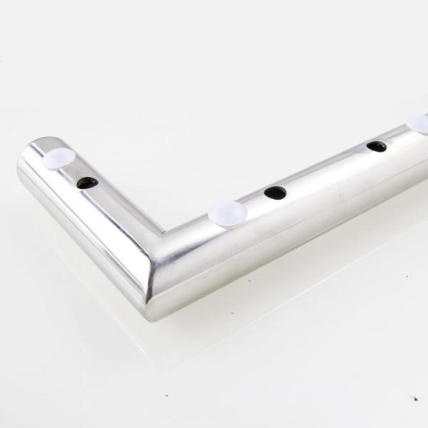 Modern Design Brushed Metal Sofa Legs L Shape Stainless Steel Furniture Leg