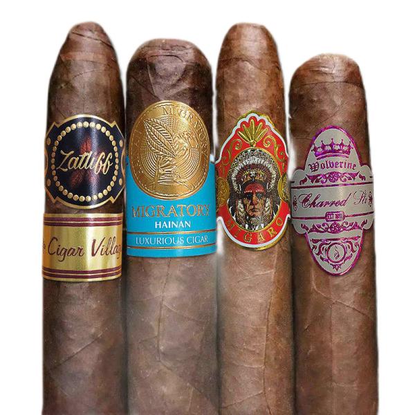 Cold Stamping Business Cigar Label Printing Personalized Sticker Labels ODM