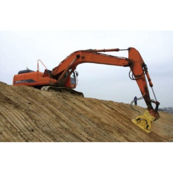 Steel / Q345B Hydraulic Plate Compactor For Mini Excavator PC200 ZX140 SK220
