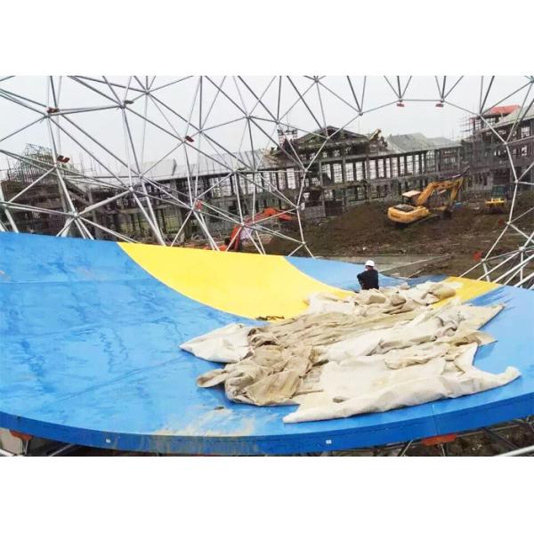 Aqua Park Tornado Water Ride 16m Height Fiberglass Outdoor Equipment